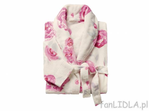 Szlafrok , cena 39,99 PLN 
- rozmiary: S-L
- możliwość prania w pralce do 40°C
- ...