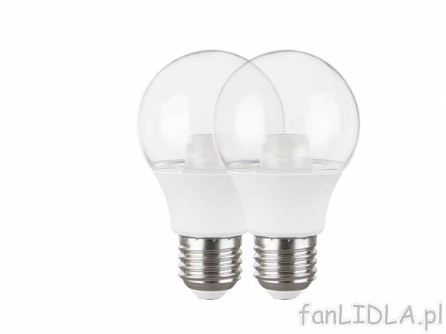 Żarówki LED, 2 szt. , cena 12,99 PLN 
ZALETY NASZYCH ŻARÓWEK LED:
- klasa ...
