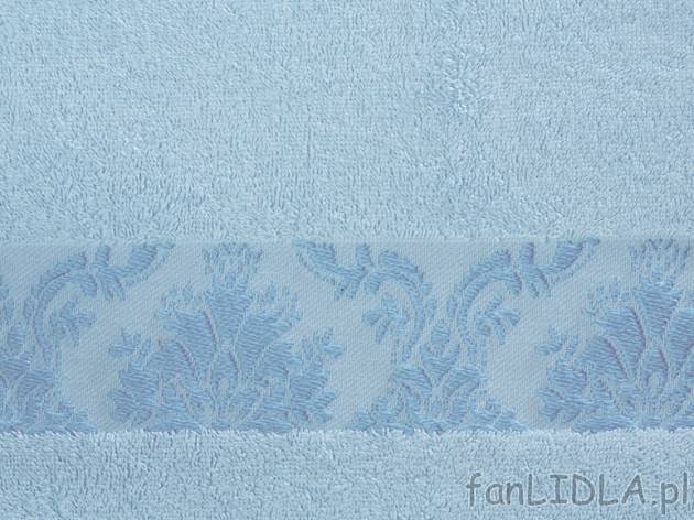 Ręczniki frotte 1 lub 2 szt. Meradiso, 
- 1 szt. 70x140 cm lub 2 szt. 50x100 cm ...