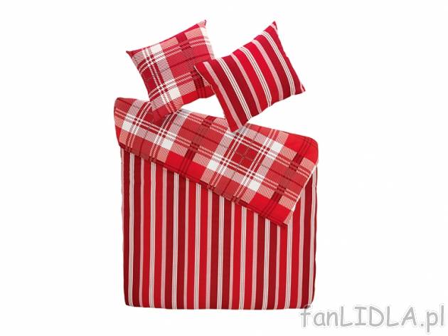 Dwustronna pościel z miękkiej flaneli Meradiso, cena 59,00 PLN za 1 opak. 
- 100% ...