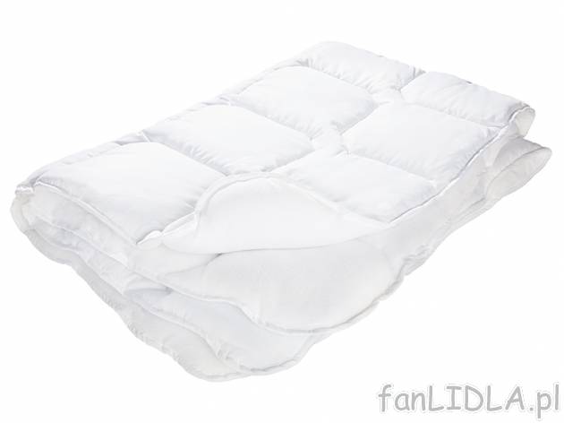 Dwustronna kołdra pikowana 160x200 cm Meradiso, cena 89,90 PLN za 1 szt. 
- wyposażenie ...