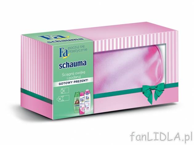 Zestaw Fa/Schauma , cena 17,99 PLN za zestaw 
- Różne rodzaje. W każdym zestawie: ...