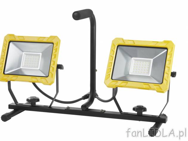 Lampa robocza LED 2 x 30 W , cena 222,00 PLN 
- wysokość statywu z lampą: ok. ...