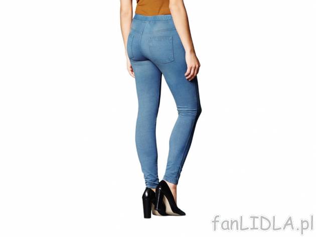 Jegginsy Esmara, cena 29,99 PLN za 1 para 
- 3 odcienie denimu lub czarne 
- rozmiary: ...