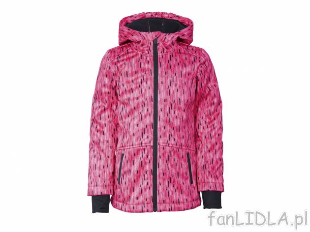 Wielozadaniowa, dziewczęca kurtka softshell , cena 45,00 PLN 
- 6 wzorów
- rozmiary: ...