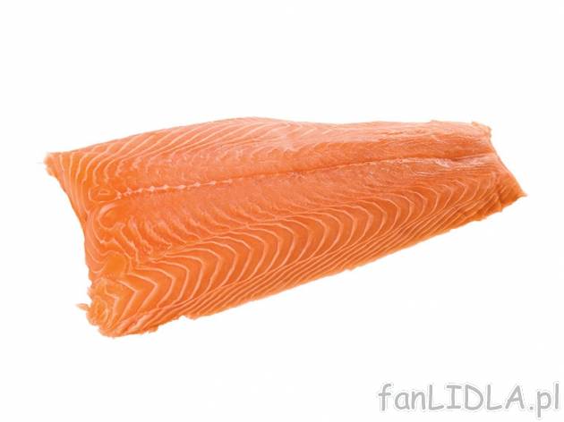Filet z łososia , cena 4,49 PLN za 100 g 
- Delikatny, soczysty i pyszny filet ...