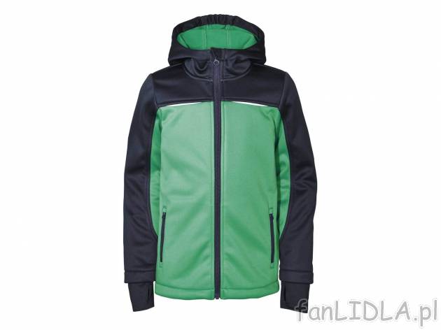 Wielozadaniowa, chłopięca kurtka softshell , cena 45,00 PLN 
- 6 wzorów
- rozmiary: ...