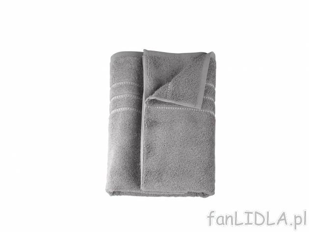 Ręcznik 70 x 130 cm lub 70 x 140 cm , cena 19,99 PLN 
do wyboru:
- 6  kolorów ...