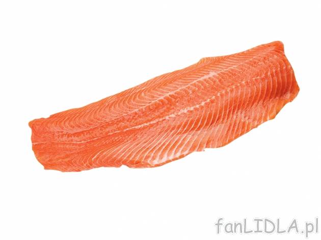 Filet z pstrąga łososiowego , cena 3,49 PLN za 100 g 
- Ma delikatne mięso, ...