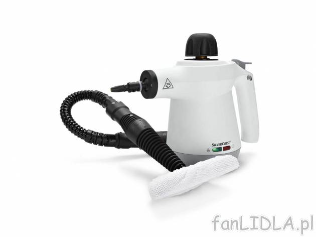 Ręczna myjka parowa 1100 W , cena 79,00 PLN 
- z lampką kontrolną, zamknięciem  ...