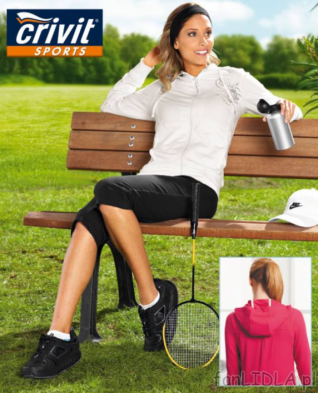 Sportowa bluza damska z Modal&#174; cena 44,99PLN
- swoboda ruchów dzięki ...