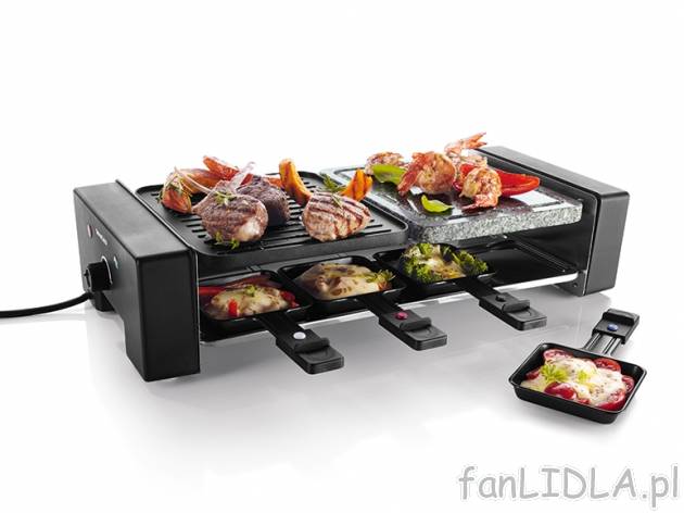 Grill elektryczny raclette 1300W Silvercrest Kitchen Tools, cena 129,00 PLN za 1 ...