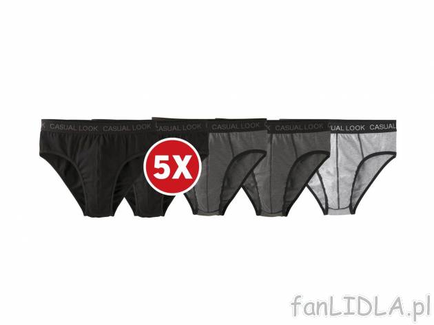 Slipy, 5 par , cena 29,99 PLN 
- rozmiary: M-XXL
- 3 zestawy do wyboru
- 95% ...