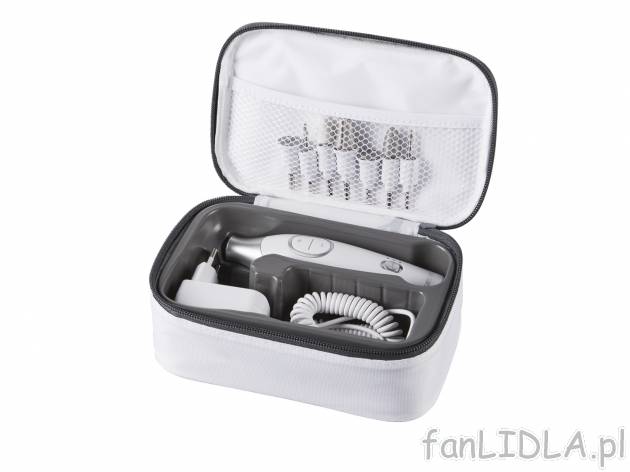 Zestaw do manicure i pedicure , cena 69,90 PLN 
- prawe/lewe obroty
- 7 nakładek ...