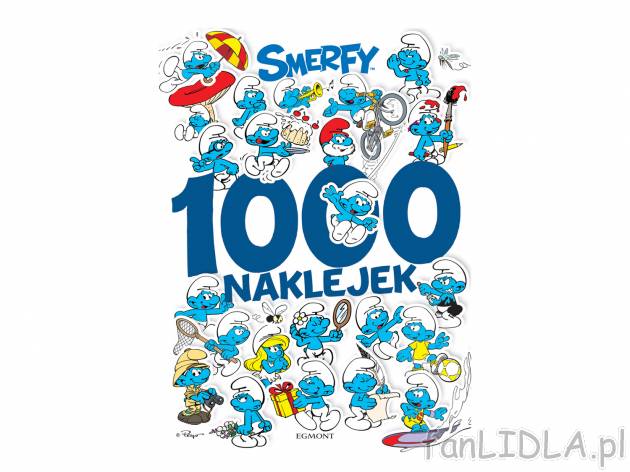 Książka Smerfy 1000 naklejek , cena 17,99 zł za 1 szt.