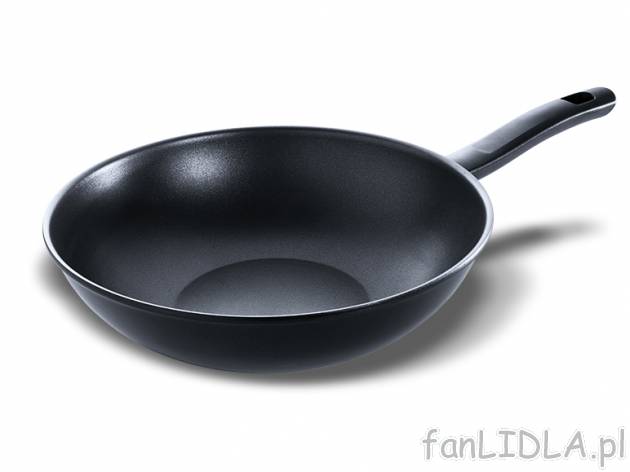 Wok Ernesto, cena 29,00 PLN za 1 szt. 
- średnica 28 cm 
- wysokiej jakości, wzmocniona ...