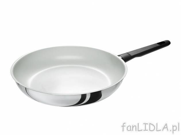 Patelnia indukcyjna 28 cm Ernesto, cena 89,00 PLN za 1 szt. 
- przeznaczona do wszystkich ...