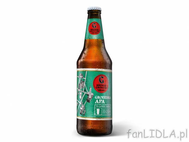 Grodziska APA , cena 3,49 zł za 500 ml/1 opak. 
Cena za 1 butelkę przy zakupie ...