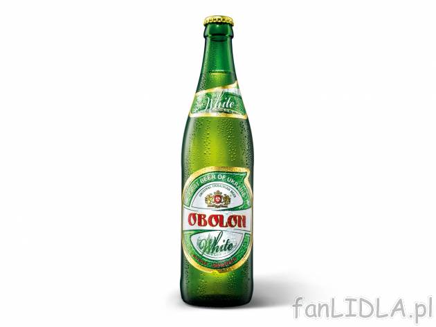 Obolon White , cena 3,49 zł za 500 ml/1 opak.
