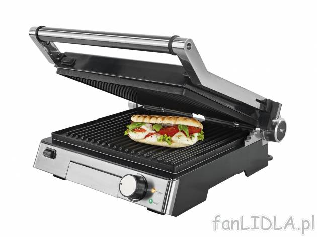 Grill kontaktowy 2000 W , cena 179,00 PLN 
- 3 W 1 : GRILL KONTAKTOWY, OPIEKACZ ...