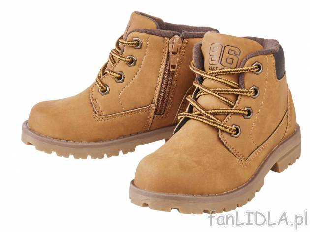 Buty chłopięce , cena 49,99 PLN/ Buty za kostkę, idealne na jesienny i zimowy ...