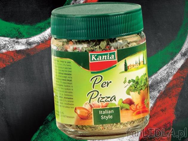 Zioła dań włoskich , cena 7,99 PLN za 14/16/17/18/22 g, 100 g = 57,07/49,94/47,00/44,39/36,32 ...