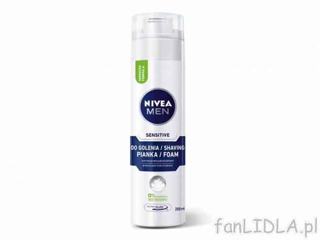 Nivea Pianka do golenia , cena 5,99 zł za 200 ml/1 opak.