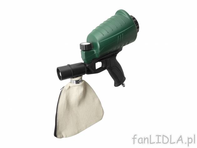 Pistolet do piaskowania na sprężone powietrze , cena 49,99 PLN 
- regulowany ...
