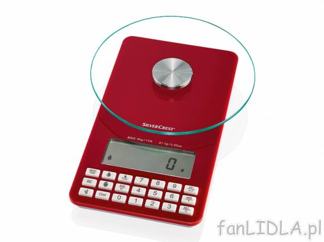 Waga analizująca wartości odżywcze Silvercrest Kitchen Tools, cena 49,99 PLN ...