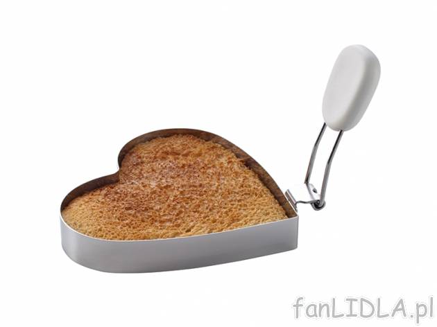 Forma do jajek sadzonych Ernesto, cena 6,99 PLN za 1 szt. 
- z nierdzewnej stali ...