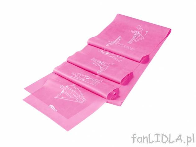 Komplet 4 taśm fitness o różnych grubościach , cena 24,99 PLN za 1 opak. 
- ...