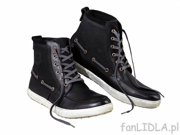 Buty skórzane Livergy, cena 79,90 PLN za 1 para 
- rozmiary: 42- 45 
- 2 kolory ...