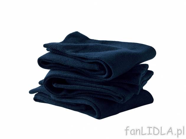 Skarpetki 3 pary Livergy, cena 9,99 PLN za 1 opak. 
- ze wzmocnionymi palcami i ...