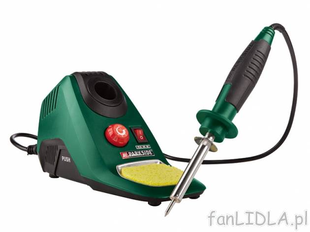 Stacja lutownicza 48W Parkside, cena 49,99 PLN za 1 opak. 
- temperatura ustawiana ...