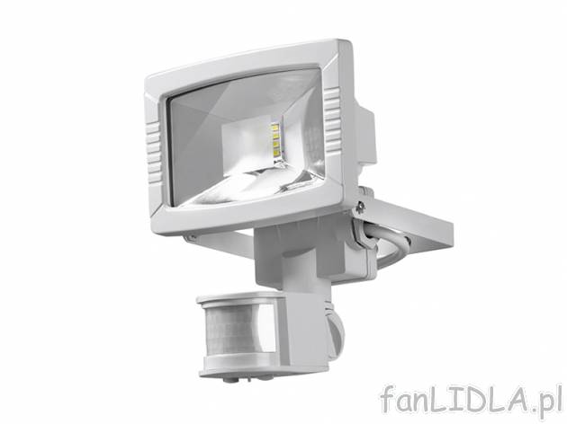 Lampa LED z czujnikiem ruchu , cena 59,00 PLN za 1 opak. 
- z 12 wytrzymałymi ...
