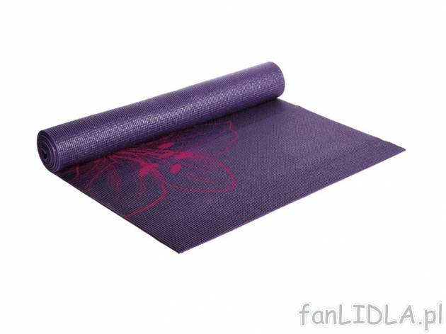 Mata fitness , cena 24,99 PLN za 1 szt. 
- antypoślizgowy wierzch i spód 
- ...