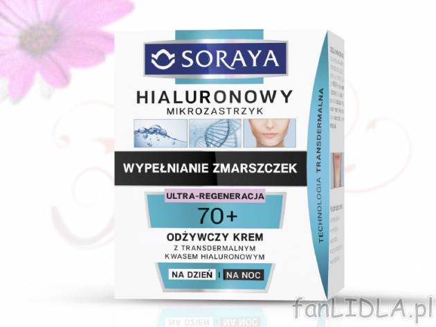 Soraya Krem na dzień lub na noc , cena 15,99 PLN za 50 ml, 100ml=31,98 PLN. 
- ...