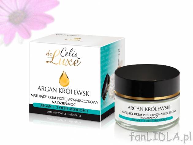 Celia de Luxe Krem przeciwzmarszczkowy , cena 8,99 PLN za 50 ml, 100ml=17,98 PLN. ...