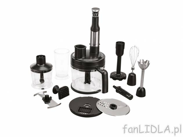 Blender z akcesoriami , cena 149,00 PLN 
- robot kuchenny z wymiennymi ostrzami
- ...