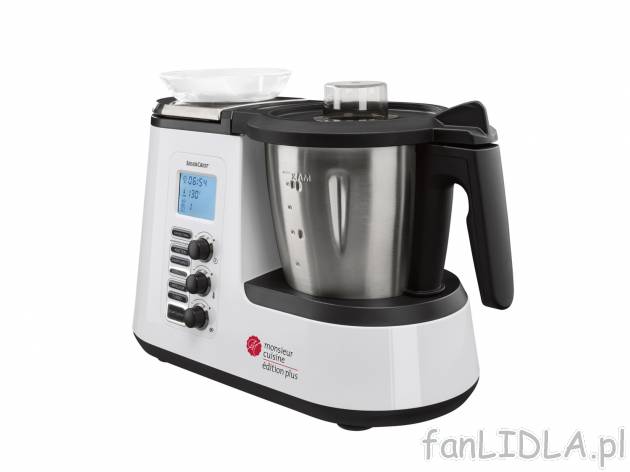 Wielofunkcyjny robot kuchenny , cena 888,00 PLN 
- 800 W (miksowanie) 1000 W (gotowanie)
- ...