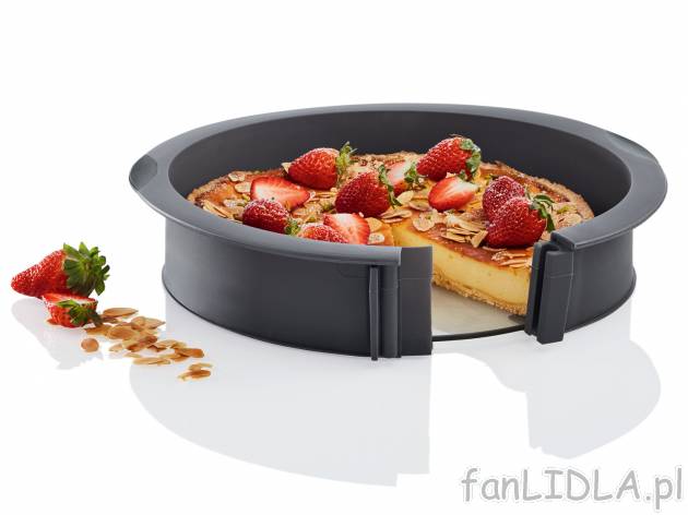 Silikonowa foremka do pieczenia ze szklanym dnem , cena 24,99 PLN 
- 2 wzory w ...