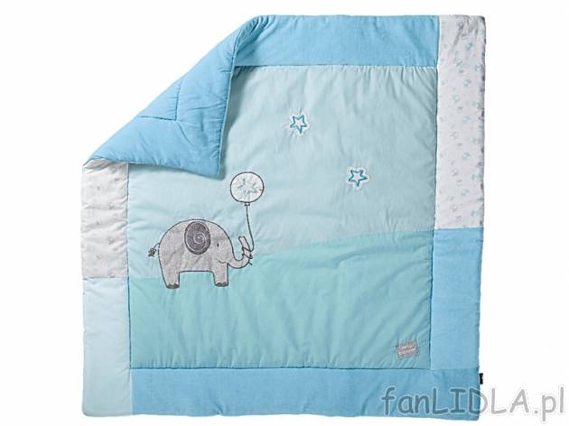 Kołderka/ narzuta 115 x 115 cm Lupilu, cena 69,90 PLN za 1 szt. 
- idealna do raczkowania ...