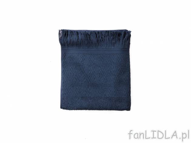 Ręczniki 50 x 100 cm , cena 11,99 PLN 
- 4 wzory
- 450 g/m2
- miękkie i puszyste
- ...