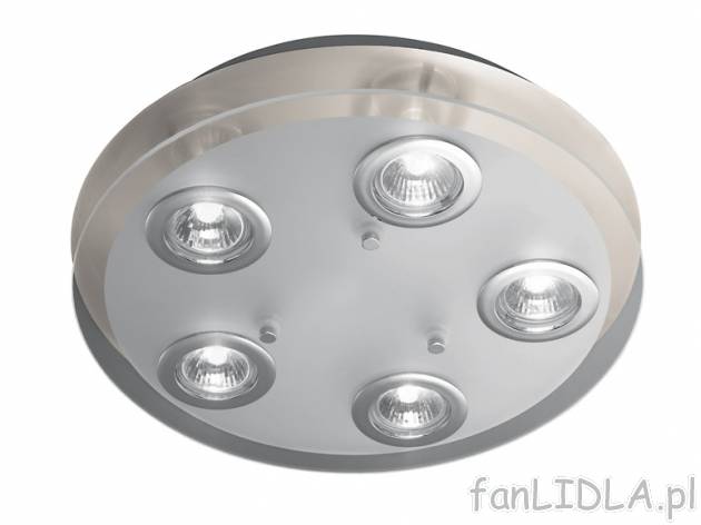 Halogenowa lampa sufitowa , cena 89,90 PLN za 1 opak. 
- 4 rodzaje do wyboru: 
- ...