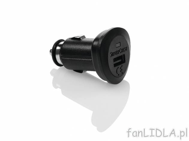 Ładowarka USB Silvercrest, cena 14,99 PLN za 1 szt. 
- do ładowania akumulatorów/zasilania ...