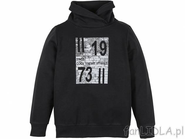 Bluza , cena 24,99 PLN  
-  rozmiary: 122-164 
-  3 wzory
-  miękka tkanina typu sweat