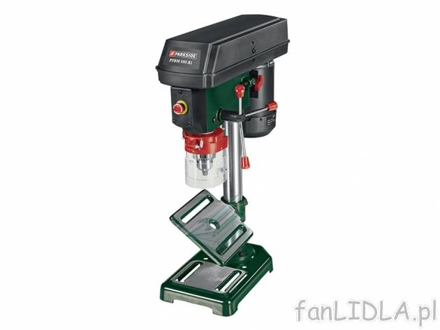 Wiertarka stołowa 500 W Parkside PTBM 500 A1, cena 259,00 PLN za 1 opak. 
- do ...