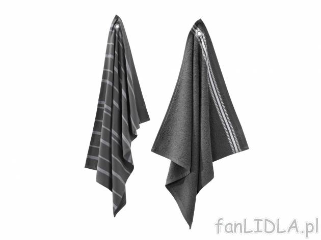 Komplet 2 ręczników kuchennych , cena 14,99 PLN 
- 4 zestawy do wyboru
- wymiary ...