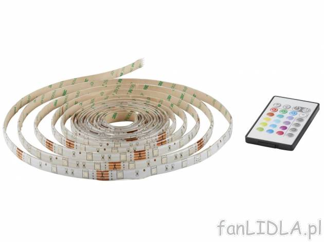 Taśma LED , cena 89,90 PLN 
- taśma świetlna ok. 5 m
- 150 energooszczędnych ...