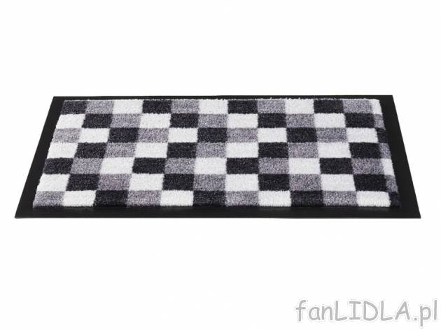 Wycieraczka 60 x 40 cm Meradiso, cena 11,99 PLN za 1 szt. 
- odporna na zużycie ...